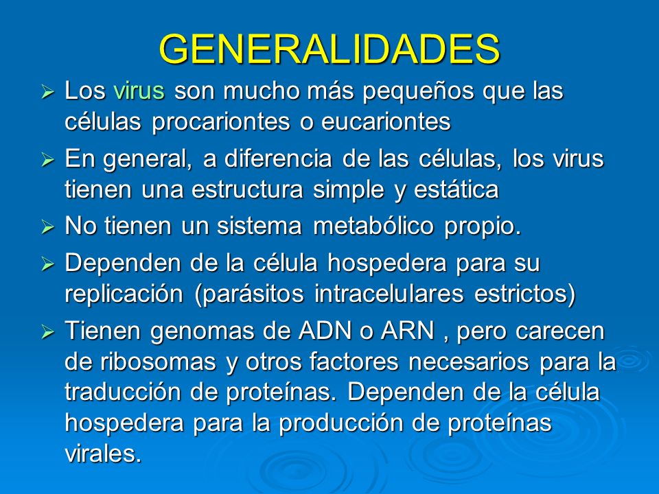 ¿Los virus tienen ribosomas?